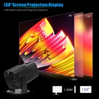 Proyektor LCD Portabel HY320mini 120ANSI Lumens Sistem Android Pencerminan Layar Nirkabel Proyektor Video Mini untuk Home Cinema