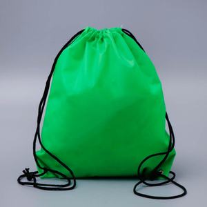 Nylon Polyester Drawstring <b>Backpack</b> Gift Bags Custom Logo Promotional 210D Polyester Drawstring <b>Backpack</b> Bag Sports Bag for Gym - Product Image 4