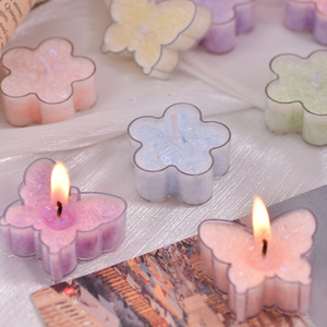Butterfly Tealight Scented <b>Candle</b> Romantic Smokeless <b>Small</b> Butterfly Shape Atmosphere Decor Aroma <b>Candle</b> - Product Image 4