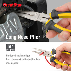 Ensemble d'outils personnalisé Greatstar 7 pièces avec pochette, dénudeur de fils, pince à bec long, tournevis, ensemble d'outils pour électricien - Product Image 5