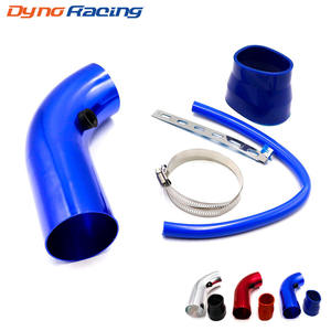 Kit de système d'admission d'air de voiture de 76 mm avec filtre à air en forme de champignon en alliage d'aluminium, tuyaux et conduites de qualité supérieure - Product Image 5