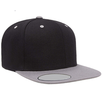 Topi Snapback Bordir Logo Custom Grosir, Tali Dapat Disesuaikan, Kualitas Premium
