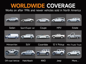Pemindai mobil kualitas tinggi untuk Foxwell NT301 OBD2, alat diagnostik Universal pemindai mobil otomatis baru multi-bahasa untuk AS UE - Product Image 6