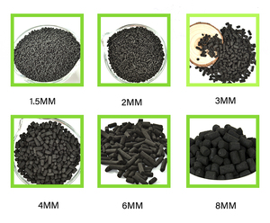 Carbone attivo granulare estruso a forma di colonna da 4 mm, senza benzene, a base di idrogeno solforato e carbone vegetale - Product Image 5