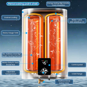 Pemanas Air Listrik Portabel Mini Tangki Batang Pancuran Geyser Elektrik 50l atau 50 Galon Pemanas Air Listrik Celup - Product Image 4