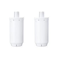 Kartrid Pemurni Air Rumah Tangga Tipe Pot (2-Pak) dengan Karbon Aktif [Kartrid Pengganti PTC.SVJ/PTC.SV2J-P]