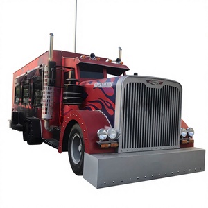 Nuevo Modelo de Camioneta Eléctrica para Café y Dulces con Ventana Grande, Remolque de Comida, Carrito para Helados y Té de Burbujas - Product Image 1