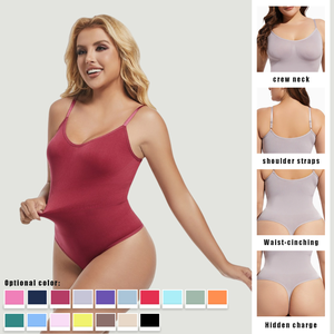 Body de Nylon sin Costuras con Control de Abdomen y Levantamiento de Glúteos para Mujer de Talla Grande, Diseño de Una Pieza - Product Image 2