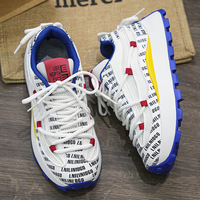 Chaussures décontractées rétro pour hommes, à semelle épaisse, en maille respirante, confortables, basses, à semelle souple, avec lacets croisés, tendance
