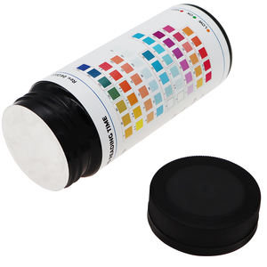 50 bandelettes/boîte, bandelettes de test de pH 9 en 1, réactifs de test de pH pour l'eau, bandelettes de test de nitrate, de <span class=keywords><strong>nitrite</strong></span>, de dureté du pH, test de l'eau - Product Image 2