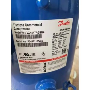 Danfoss Commercial Compressor VZH117AGBNA 10 Hp Fixed Displacement Air Conditioning Heat Pump - Product Image 1