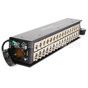 Caja Divisora de Audio XLR de 16 Canales, 54 Pines, Distribución de Señal Musical para Escenario, Multicanal - Product Image 1