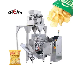 New Type Small Banana Chips Packing Machine Potato Chips Pouch Bag Packing Machine