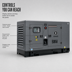 Generador Diésel Insonorizado Móvil Yuchai de 400 kVA 320 kW, Trifásico 400 V 50/60 Hz, Eje Tándem para Construcción - Product Image 3