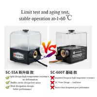 Kit Pompa Cairan SC-55A dengan Tangki Air Terintegrasi, Pompa Radiator Air Senyap untuk CPU Komputer, Komponen Elektronik Baru Pendingin Air
