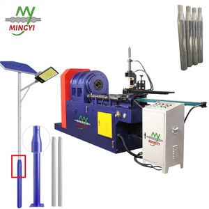 Farola de carretera, diámetro de 114mm, máquina cónica semiautomática, poste de luz de calle de Metal, máquina de estampado de cono de tubería de hierro - Product Image 1