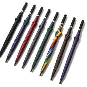 Cadeau promotionnel, logo personnalisé, parapluie de golf imperméable et coupe-vent de 27 pouces, parapluie de golf de marque 8k, parapluie de golf double couche - Product Image 4