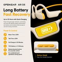 Écouteurs sans fil Bluetooth étanches avec micro, suppression active du bruit (ANC), pour le sport, portables, avec support et mousse anti-bruit