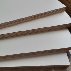 Plaque de contreplaqué 4x8 18mm, panneau stratifié mélaminé blanc - Product Image 3