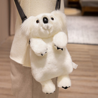 Vente en gros de sac tigre en peluche sac à bandoulière en peluche pour enfants cadeau peluche panda koala renard sac à dos poupée enfants