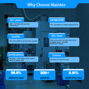 Maintex 370 1/47Low Speed 24.4mm <strong>12V</strong> 102RPM 0.67kg.cm Metal Small DC Brush Gear Reduction <strong>Motor</strong> for Auto-door - Product Image 5