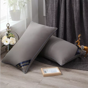 Coussin de luxe hp 5 étoiles, Collection hôtel, en <span class=keywords><strong>plume</strong></span> <span class=keywords><strong>d</strong></span>'<span class=keywords><strong>oie</strong></span>, blanc, 1000g, vente en gros - Product Image 2