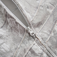 Ensemble survêtement personnalisé grande taille, sweat-shirt et pantalon de survêtement personnalisé, camouflage arboricole réel, lavage à l'acide, jogging ample évasé, survêtement pour homme