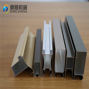 Manufactory ישיר חלון דלתות אלומיניום פרופיל זכוכית וילון קיר אלומיניום - Product Image 2