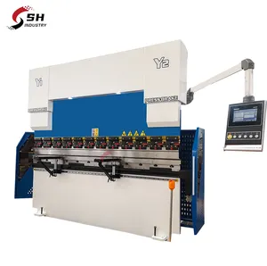Máquina de prensa de freno CNC DA53T 4 + 1 Axis, rotura de prensa para doblado y plegado de láminas de Metal WE67K 250T/3200
