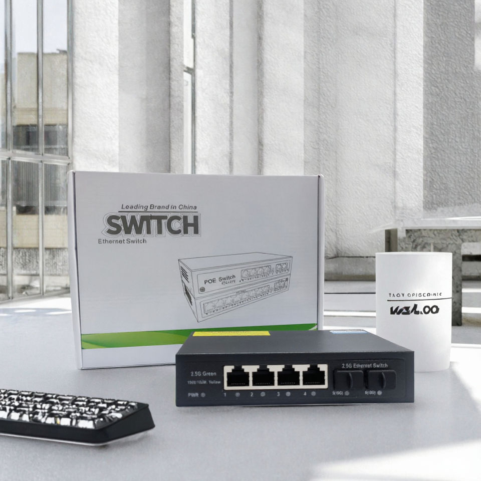 CE-7024-2.5g 8+2 Ports Gigabit Smart 2.5g POE Ethernet Switch 10/100 ...