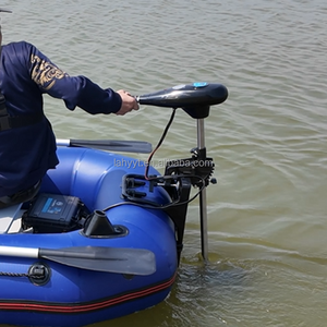 Hailebao Gommone Gonfiabile in PVC da 50 libbre con Motore Fuoribordo, Elica per Kayak, Piccola Canoa Ecologica e Resistente per Laghi e Fiumi - Product Image 3