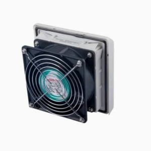 Filtre de sortie CA pour système de refroidissement de cabinet de capot, avec résistance à la pluie, taille du trou 125,5*125,5 mm - Product Image 1