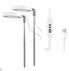 Lampada a LED 5W a spettro completo USB per la crescita delle piante regolabile luminosità corpo in alluminio per Aquascape Bloom - Product Image 5