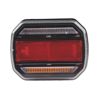 Feu de remorque LED IP65 pour remorques et camions 12/24VDC nouvel état lentille rouge indicateur de Position arrière frein haute visibilité