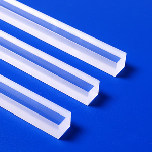 Hochreiner Transparenter/Matter Quarzglas-Pressstab 99% Lichtdurchlässigkeit für Präzisionspressung Halbleiterindustrie Maßanfertigung - Product Image 4