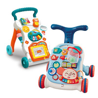 Trotteur multifonctionnel anti-basculement pour bébé, jouet coulissant musical pour tout-petits, avec fonction éducative – Meilleure vente