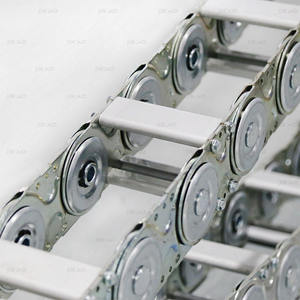 Portador de arrastre de cable de acero resistente a la corrosión de alta carga Protector de carcasa rígida de acero inoxidable completamente cerrado para cadena de arrastre para acero - Product Image 2