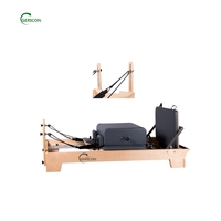 Oferta Especial: Reformer de Pilates Gericon, Portátil, Ajustable, de Madera de Haya, Diseño Ecológico para Estudio de Pilates y Salud Corporal