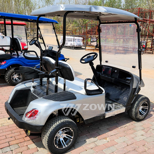 Carrito de golf eléctrico de 2 plazas al por mayor de fábrica para resort, hotel, granja, patrulla, colores personalizados, precio de fábrica - Product Image 4