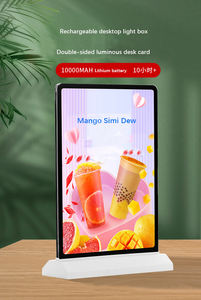 Tablero de menú luminoso de carga A4A5 de doble cara, cartel de escritorio, etiqueta de precio, caja de luz para publicidad - Product Image 3