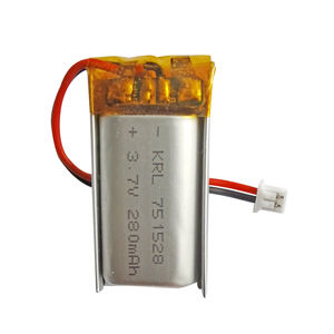 بطارية ليثيوم أيون 751524 بسعة 240 مللي أمبير في الساعة، حزمة بطاريات ليثيوم عالية السعة، بيع بالجملة من المصنع - Product Image 1