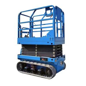 รถกระเช้าแบบกรรไกร 10 เมตร ปรับแต่งได้ เคลื่อนที่ได้ด้วยตัวเอง แท่นยกแบบกรรไกรสำหรับงานบนที่สูง มีจำหน่าย - Product Image 6