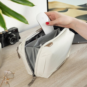 Tech Pouch Electronics Organizer for Travel or Everyday Carry, Origami-Style Storage, Cable Pass-Through,Gear Carry Bag - Product Image 4