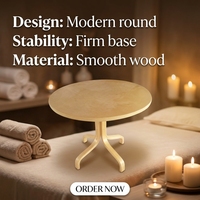 Table basse en bois compacte la plus vendue pour appartement, mobilier de salon au design moderne, durable, écologique, facile à nettoyer, portable