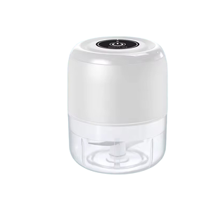 Mini hachoir à ail électrique en métal 100ml 250ml, outil de cuisine portable sans fil, recharge USB, écologique, pour oignon et légumes - Product Image 3