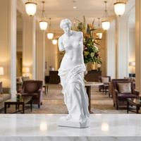 Statue Vénus de Milo blanche, mythologie grecque, figurine d'Aphrodite, sculpture en résine, art classique, décoration intérieure, objet de collection, cadeau, vente en gros
