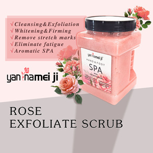 Exfoliante <span class=keywords><strong>de</strong></span> Rosas Rosadas a Granel 1000g, Exfoliante <span class=keywords><strong>de</strong></span> <span class=keywords><strong>Sal</strong></span> <span class=keywords><strong>de</strong></span> Baño con Aroma Natural a Flores para SPA, Limpieza, Iluminación y Eliminación <span class=keywords><strong>de</strong></span> Piel Muerta - Product Image 2