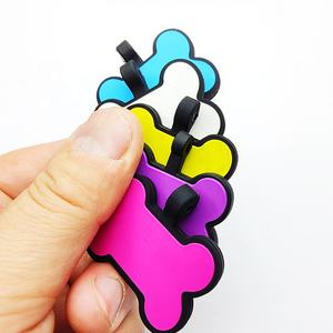 Grosir Logo Kustom Dua Sisi Penuh Warna Cetak Silikon Hewan Peliharaan Kucing Anjing Tanda Id Pvc Warna Bundar <span class=keywords><strong>Tag</strong></span> Anjing - Product Image 4