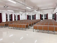 Siège de salle de conférence de l'université, table trapézoïdale de laboratoire informatique de l'université, chaise de bureau pliable pour étudiants de l'université pour la salle de classe