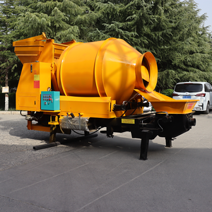 Mini trộn bê tông với BƠM BÊ TÔNG di động máy trộn Trailer bơm Hot Bán - Product Image 4